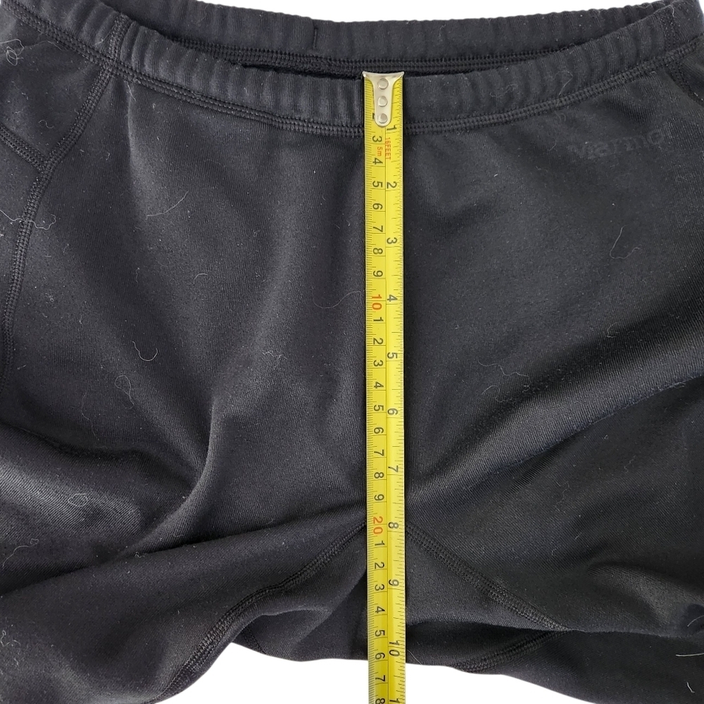 MARMOT Black Fleece Baselayer Thermal Pants – Warm Stretch Leggings women’s m - Picture 8 of 10
